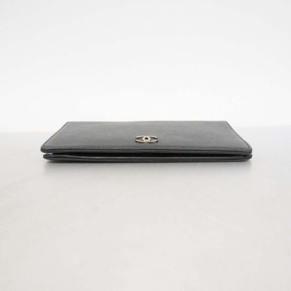 CHANEL Black Leather Wallet - Picture 2 of 9